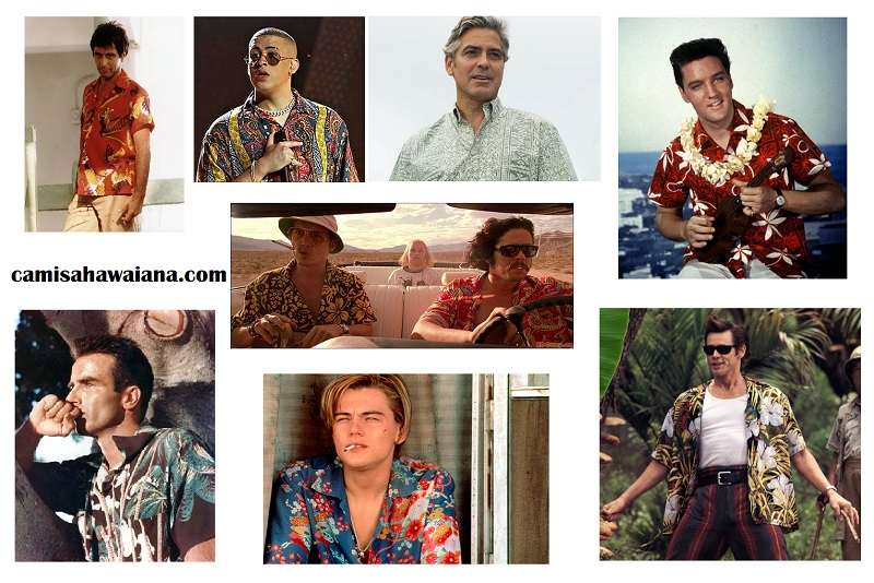 camisa hawaiana famosos